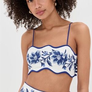 FARM Rio Summer Fruit Scarf Top